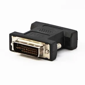 Video Adapter, DVI (24+5) M-VGA (D-sub) F, 0, schwarz, Logo, Blister
